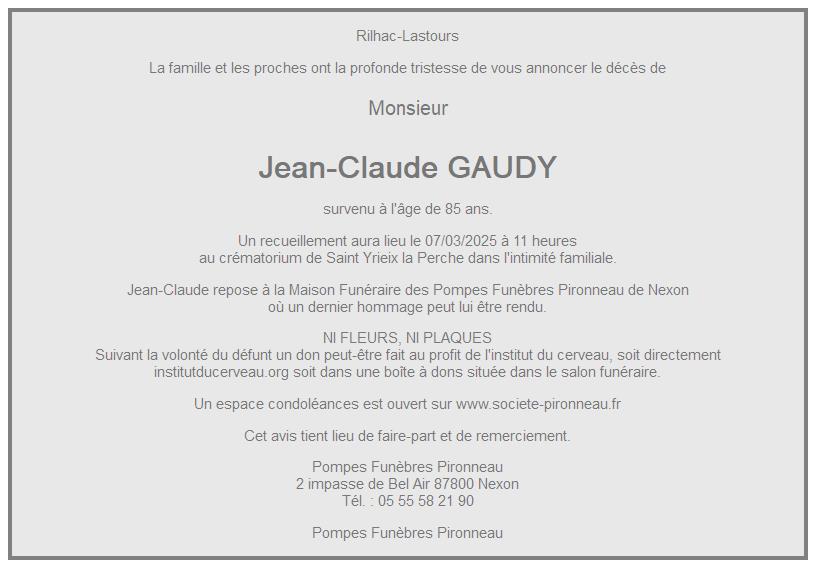 Image Annonce nécrologique