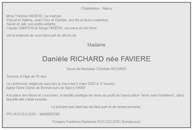 Image Annonce nécrologique