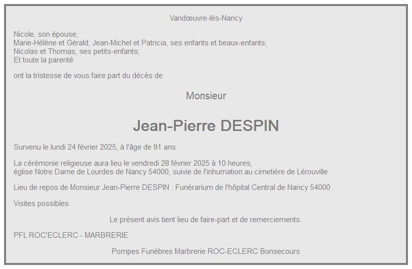 Image Annonce nécrologique