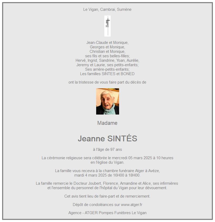 Image Annonce nécrologique