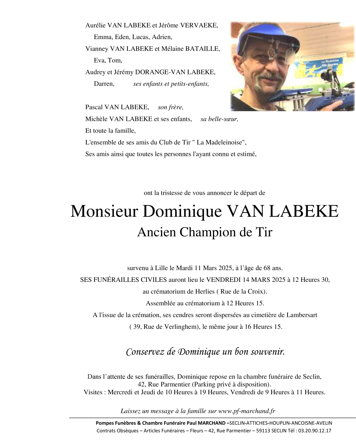 Image Pour voir le faire-part de Dominique CLIQUEZ ICI 