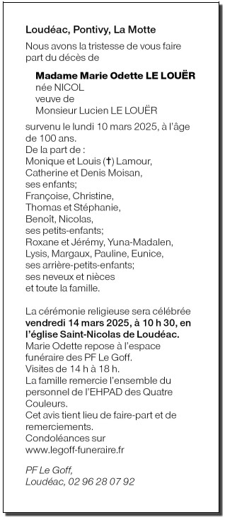 Image Annonce nécrologique