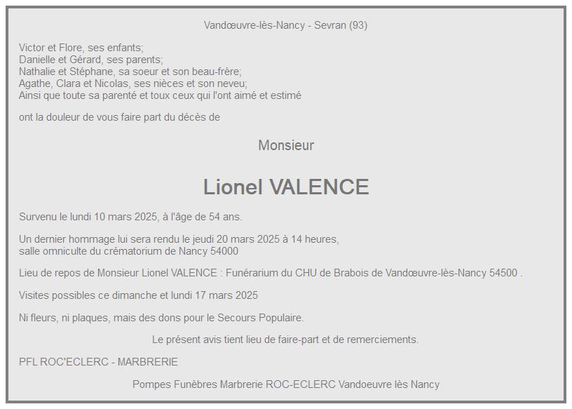 Image Annonce nécrologique