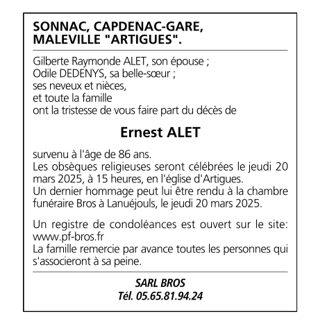 Image Annonce nécrologique