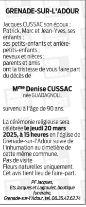 Image Annonce nécrologique