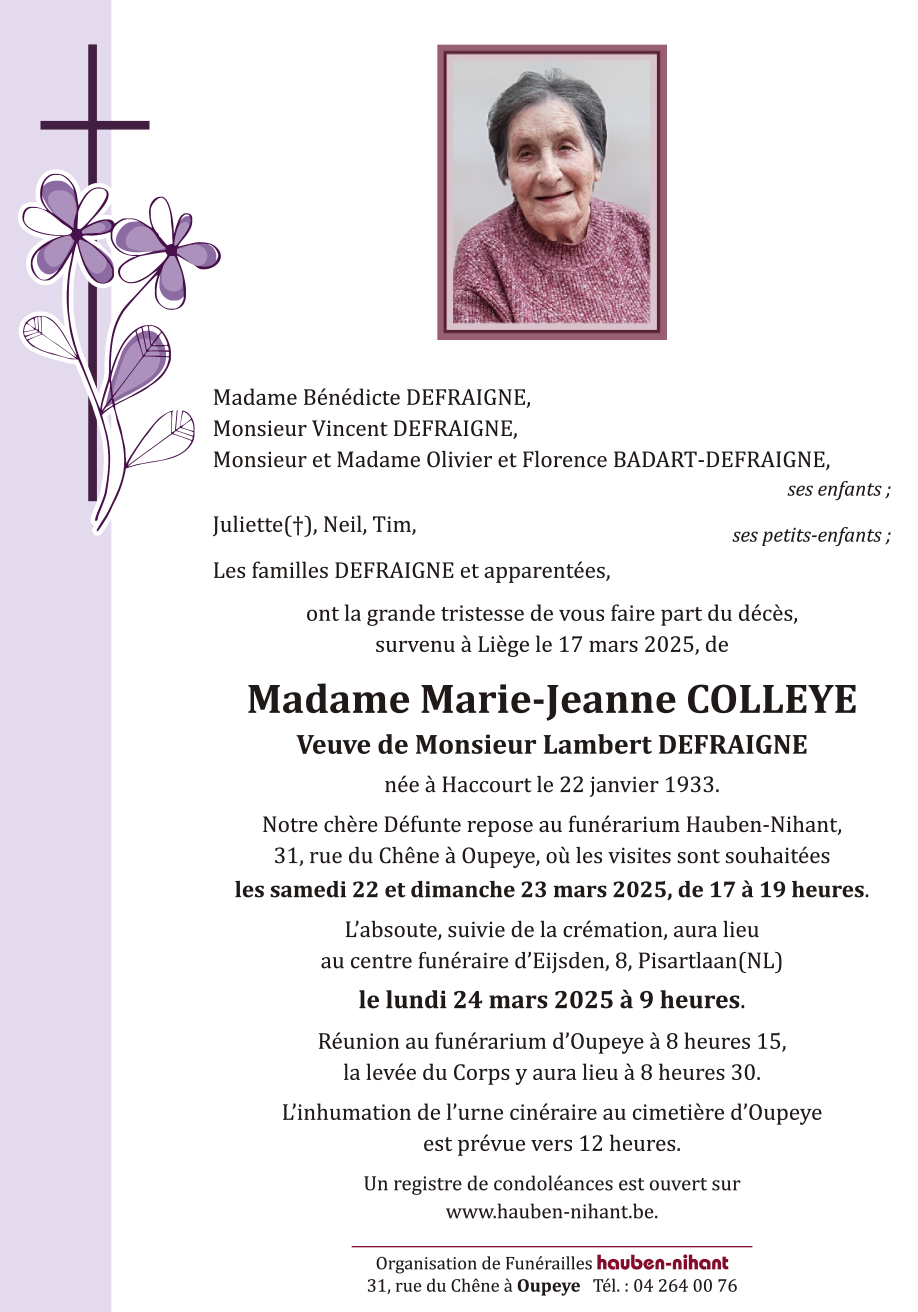 Image Annonce nécrologique