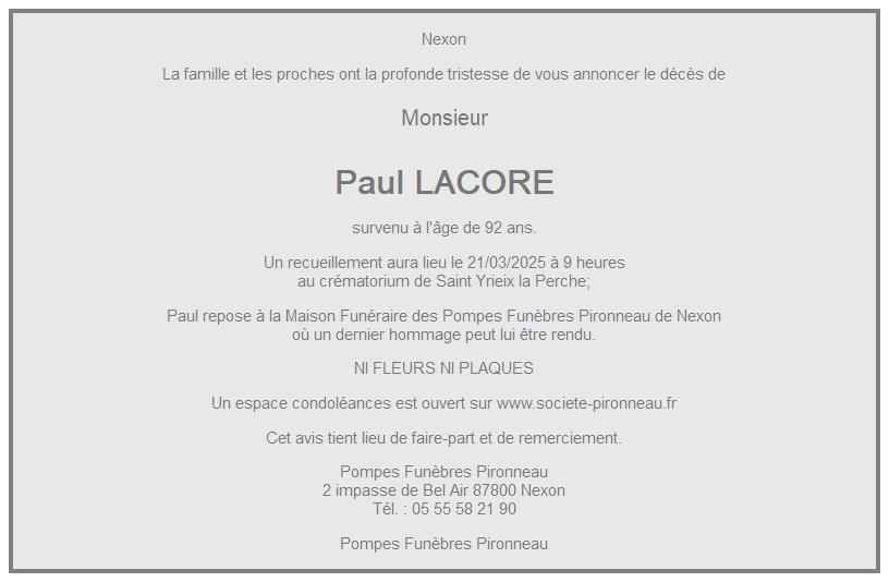 Image Annonce nécrologique