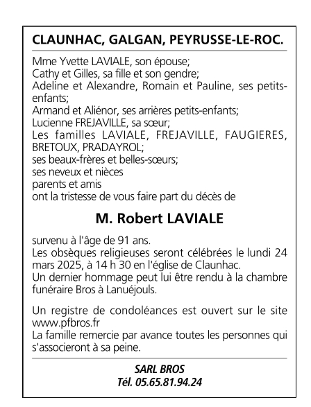 Image Annonce nécrologique