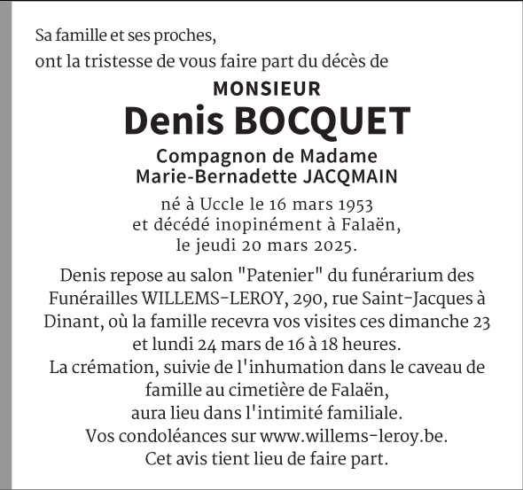 Image Annonce nécrologique