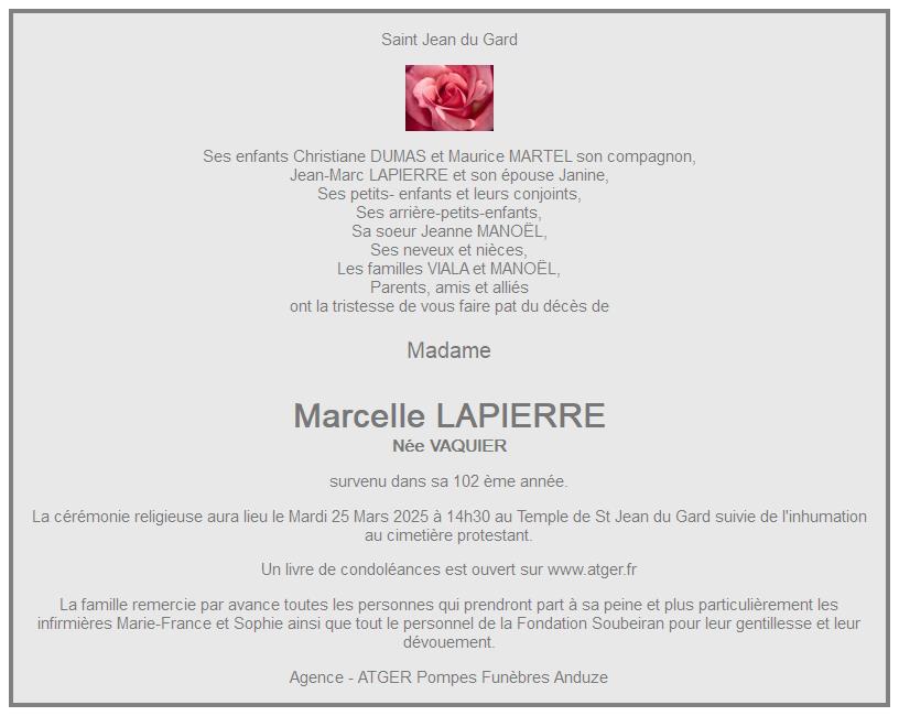 Image Annonce nécrologique