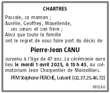 Image Annonce nécrologique
