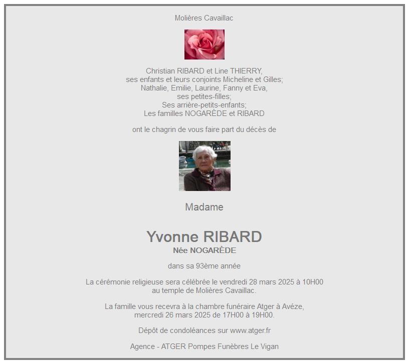 Image Annonce nécrologique