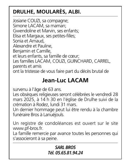 Image Annonce nécrologique