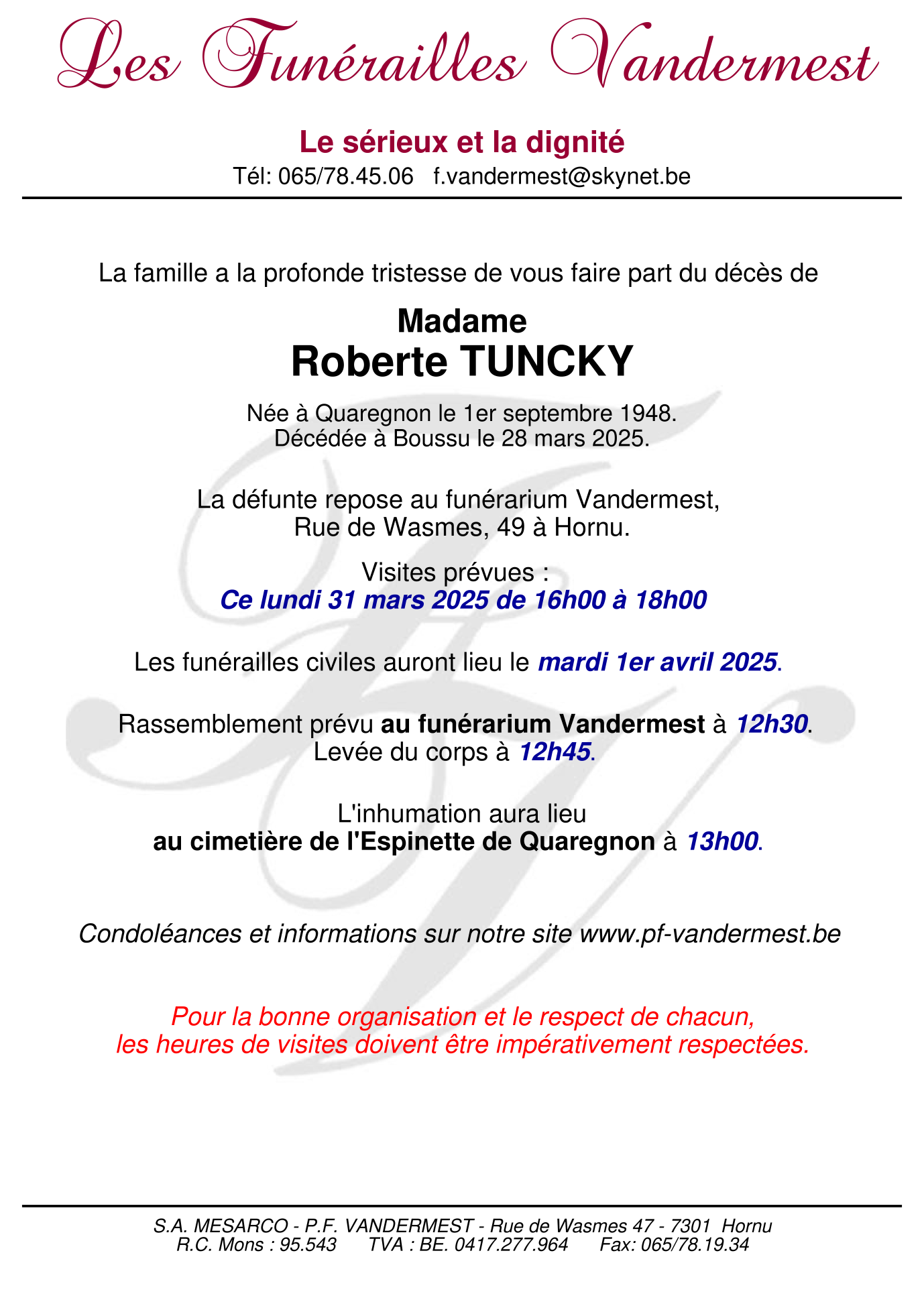 Image Annonce nécrologique