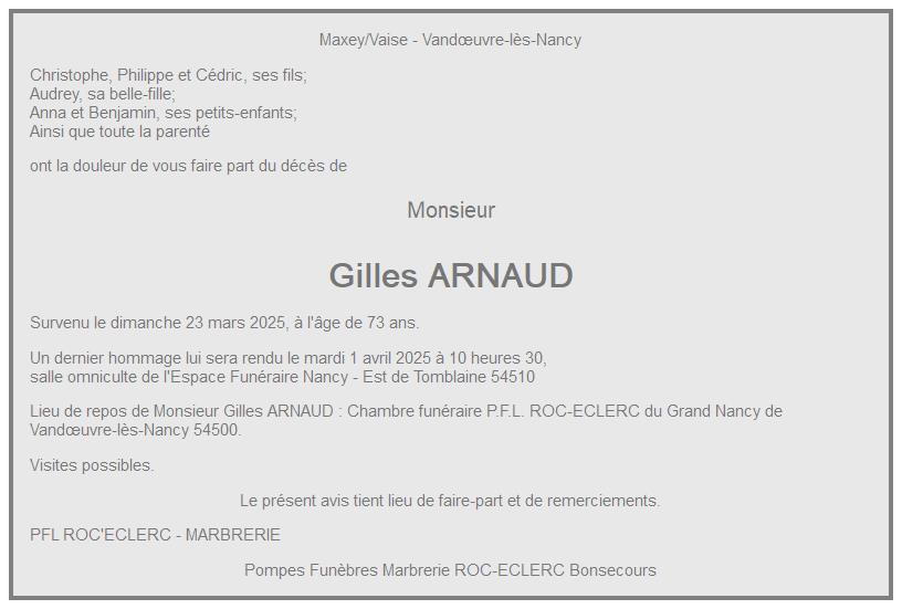 Image Annonce nécrologique