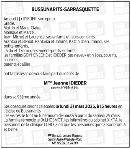 Image Annonce nécrologique