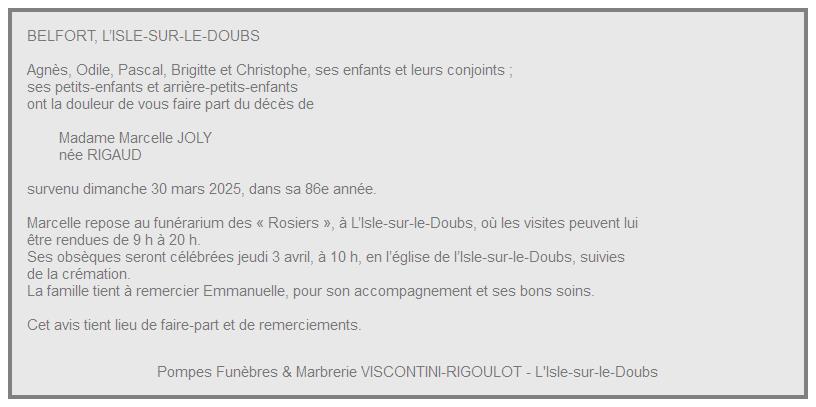 Image Annonce nécrologique