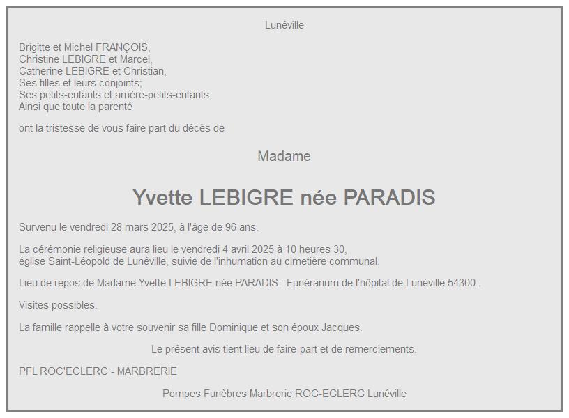 Image Annonce nécrologique