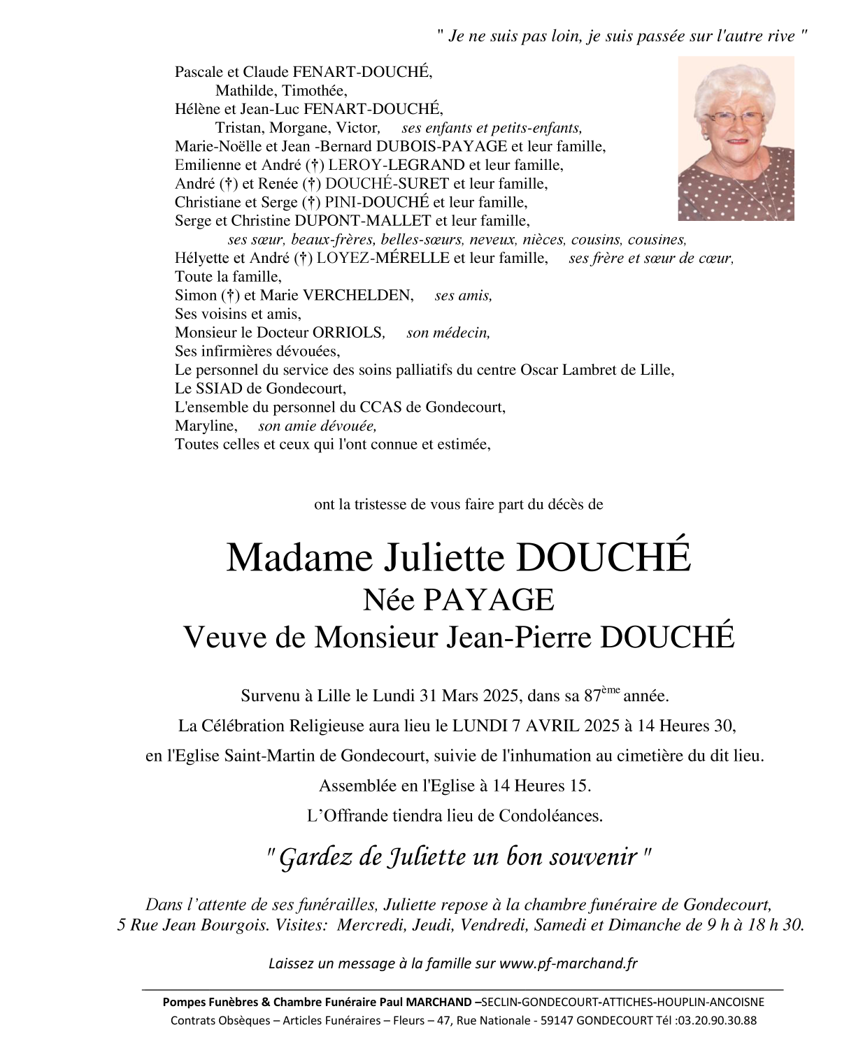 Image Pour voir le faire-part de Juliette CLIQUEZ-ICI