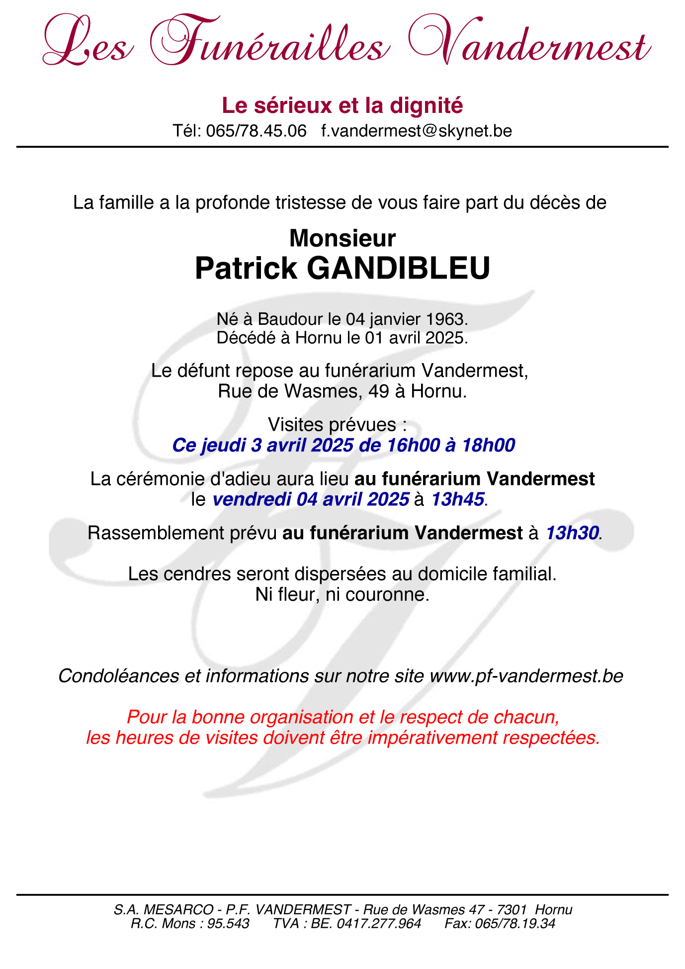 Image Annonce nécrologique