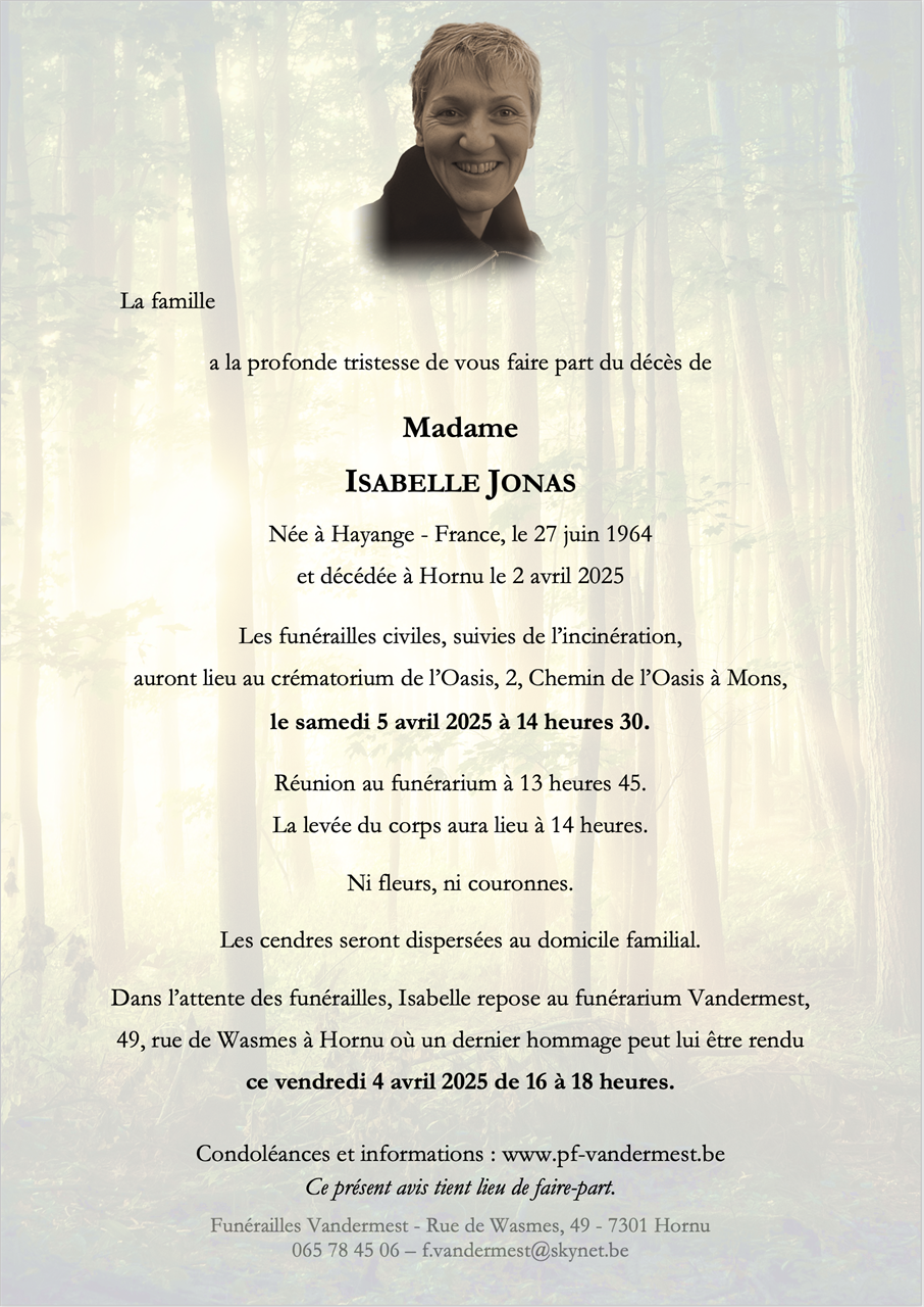 Image Annonce nécrologique