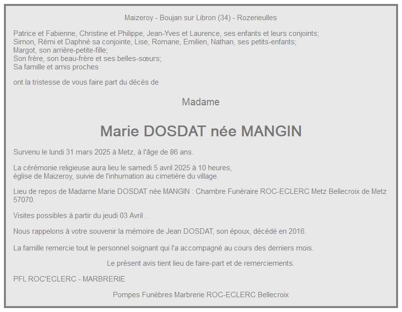 Image Annonce nécrologique