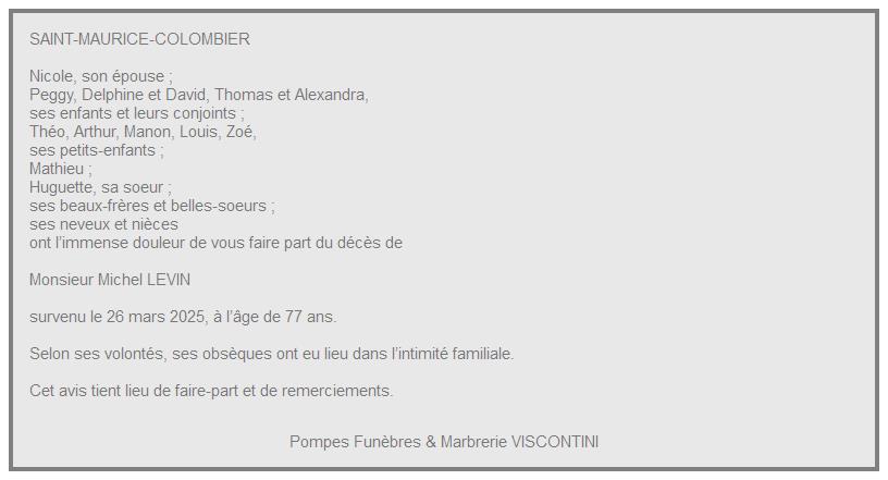 Image Annonce nécrologique