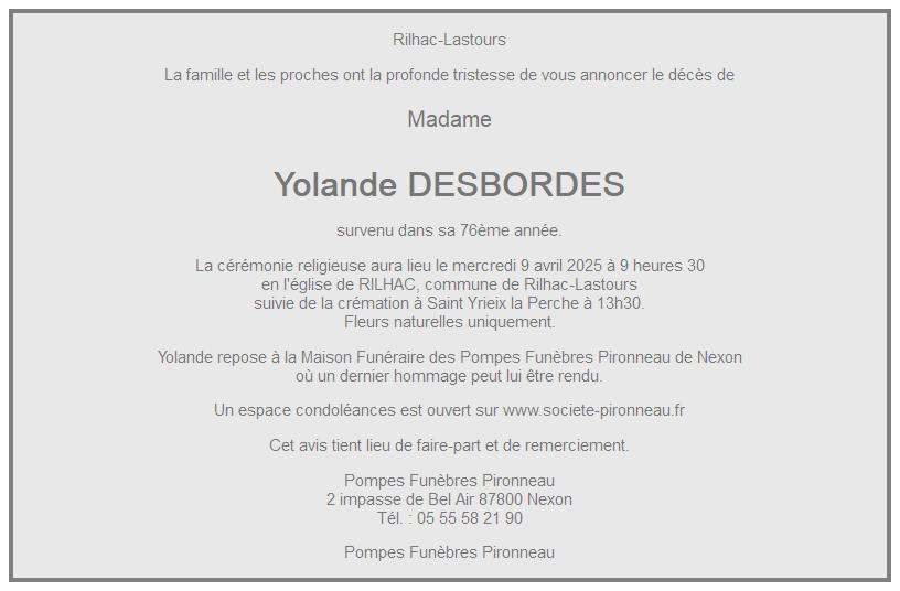 Image Annonce nécrologique