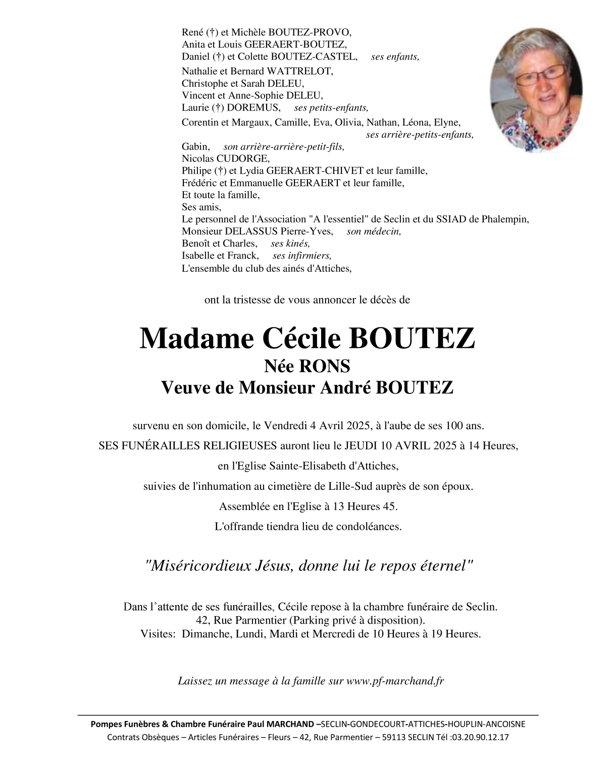 Image Pour voir le faire-part de Cécile CLIQUEZ ICI 