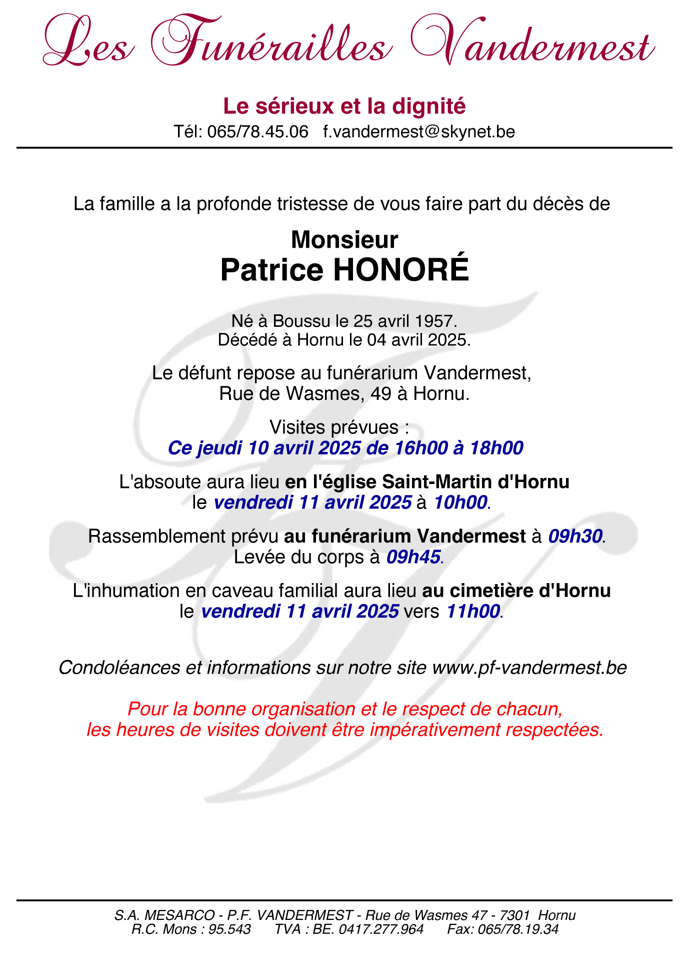 Image Annonce nécrologique