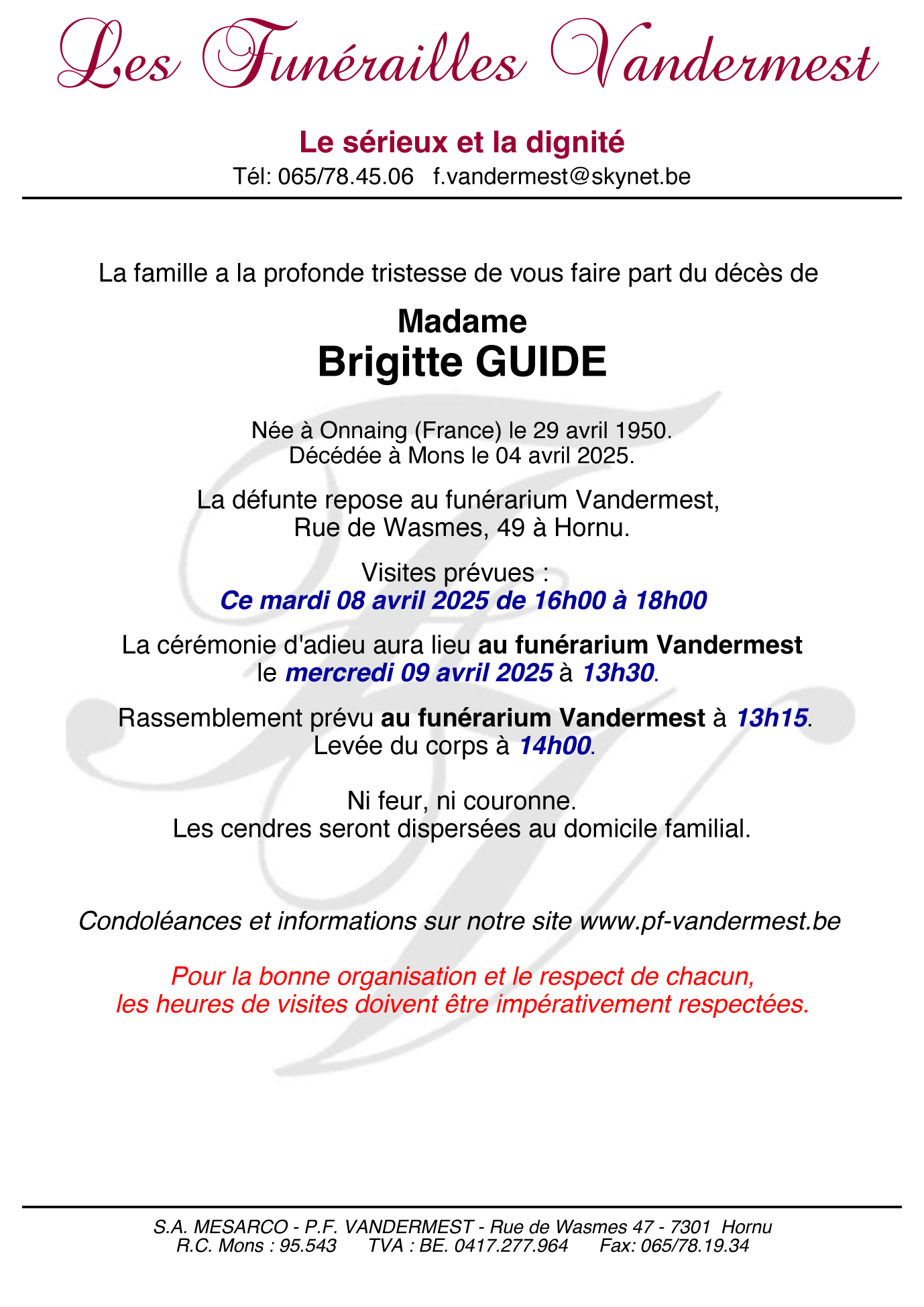Image Annonce nécrologique