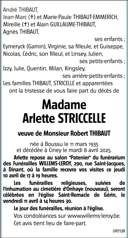 Image Annonce nécrologique