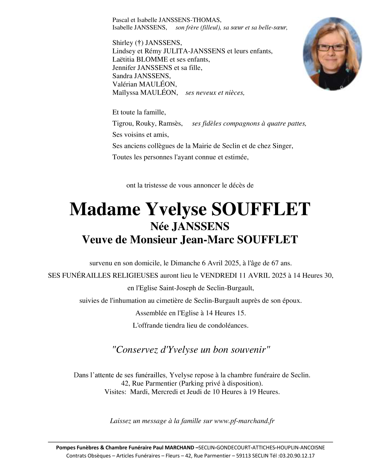 Image Pour voir le faire-part d'Yvelyse CLIQUEZ ICI 