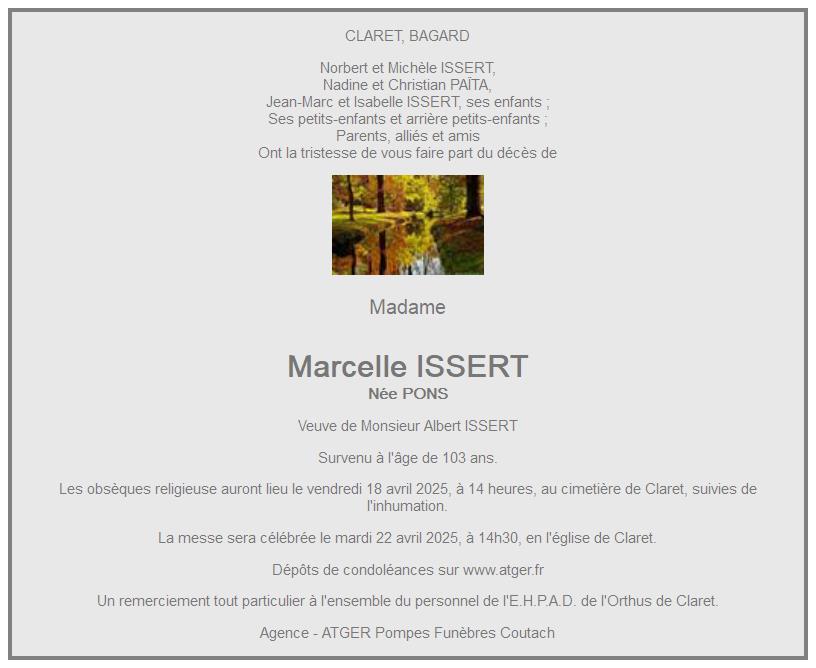 Image Annonce nécrologique