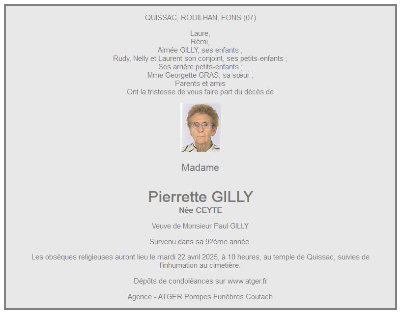 Image Annonce nécrologique