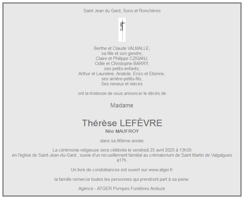 Image Annonce nécrologique