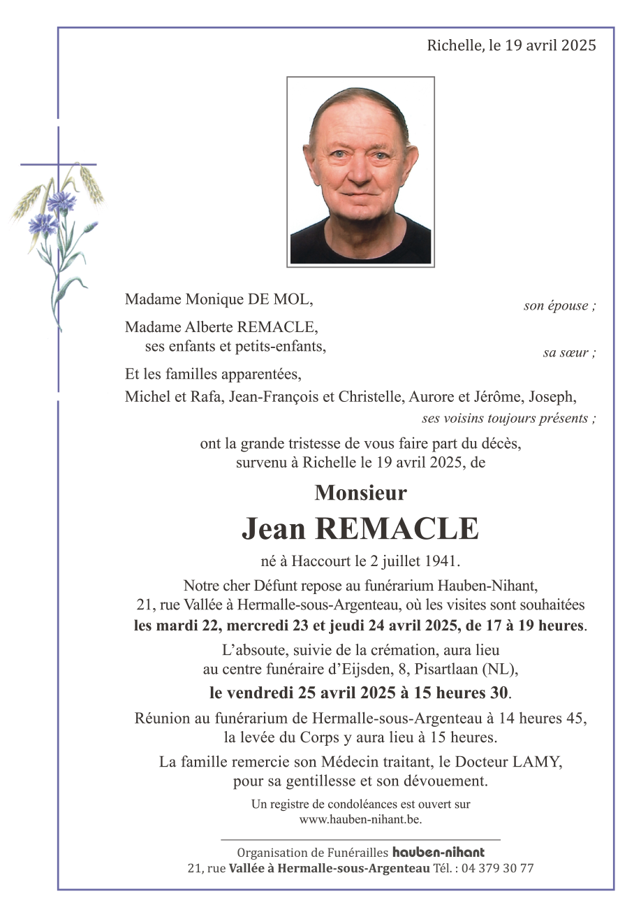 Image Annonce nécrologique