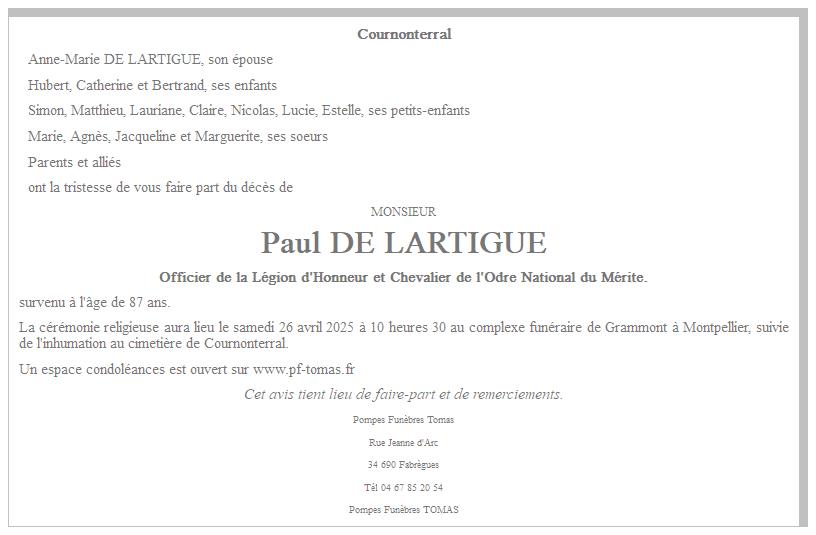 Image Annonce nécrologique