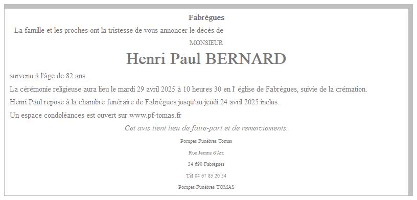 Image Annonce nécrologique
