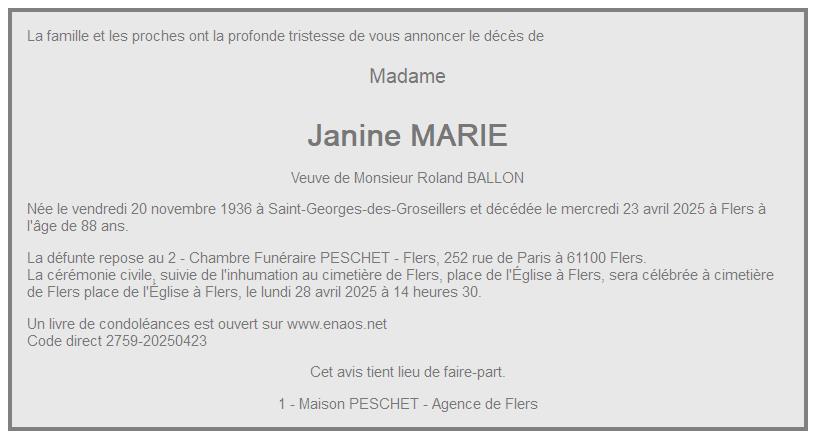 Image Annonce nécrologique