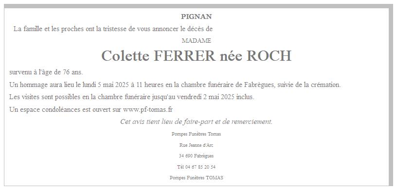 Image Annonce nécrologique