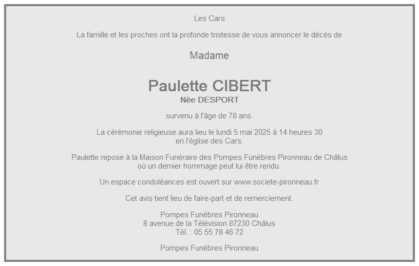 Image Annonce nécrologique