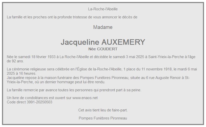 Image Annonce nécrologique