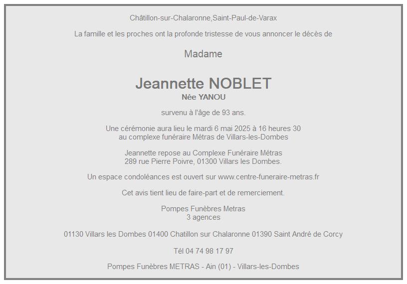 Image Annonce nécrologique