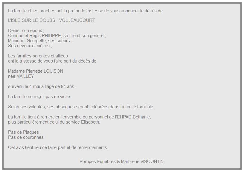 Image Annonce nécrologique