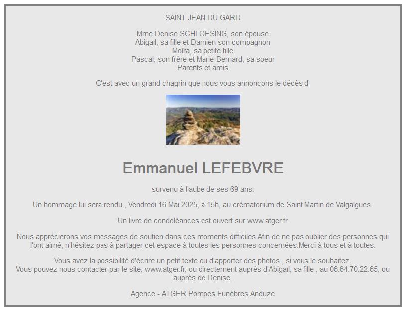 Image Annonce nécrologique