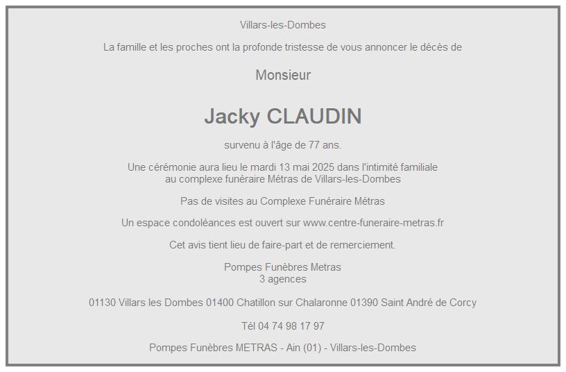 Image Annonce nécrologique