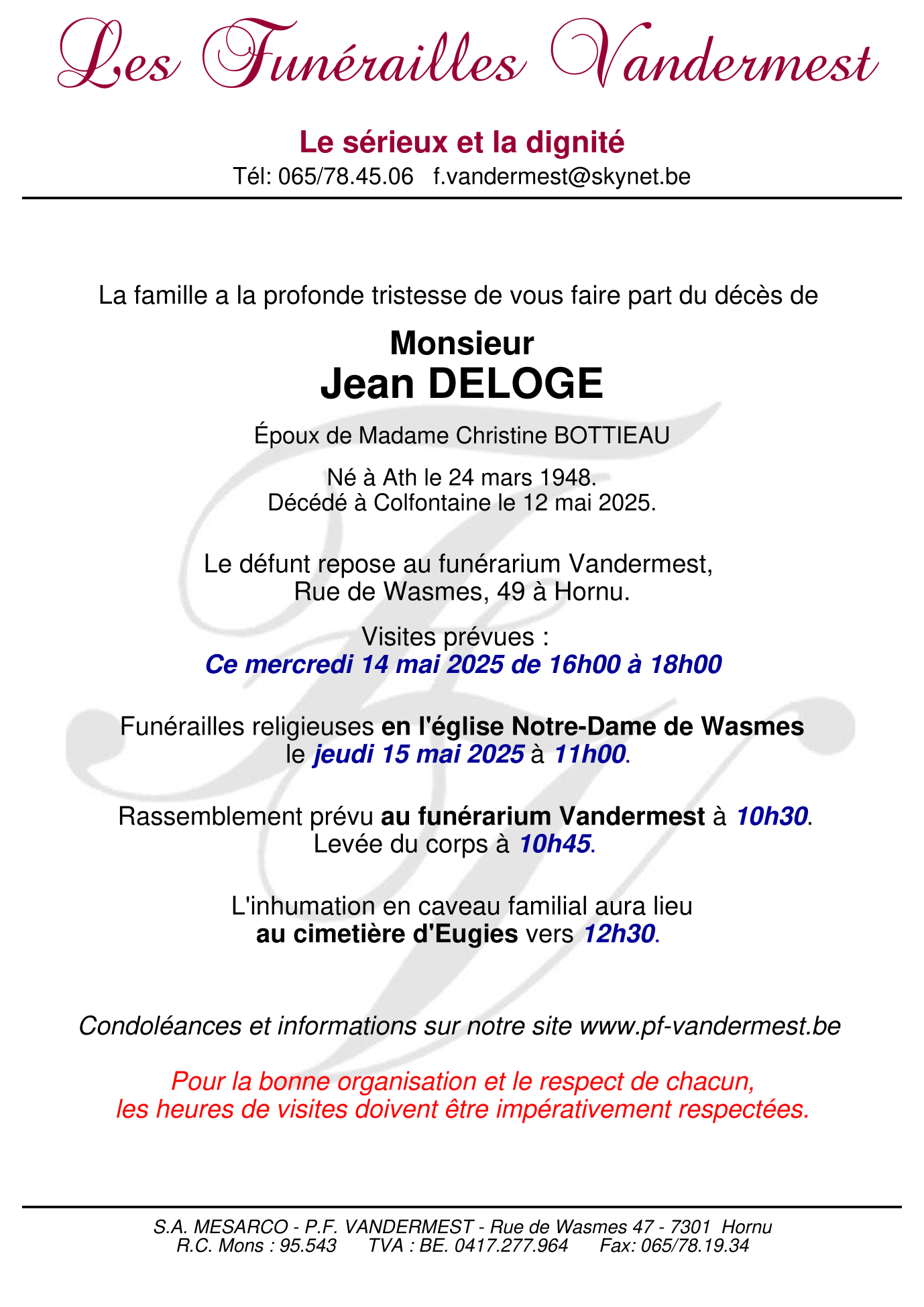 Image Annonce nécrologique