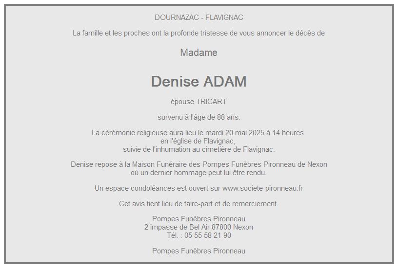 Image Annonce nécrologique