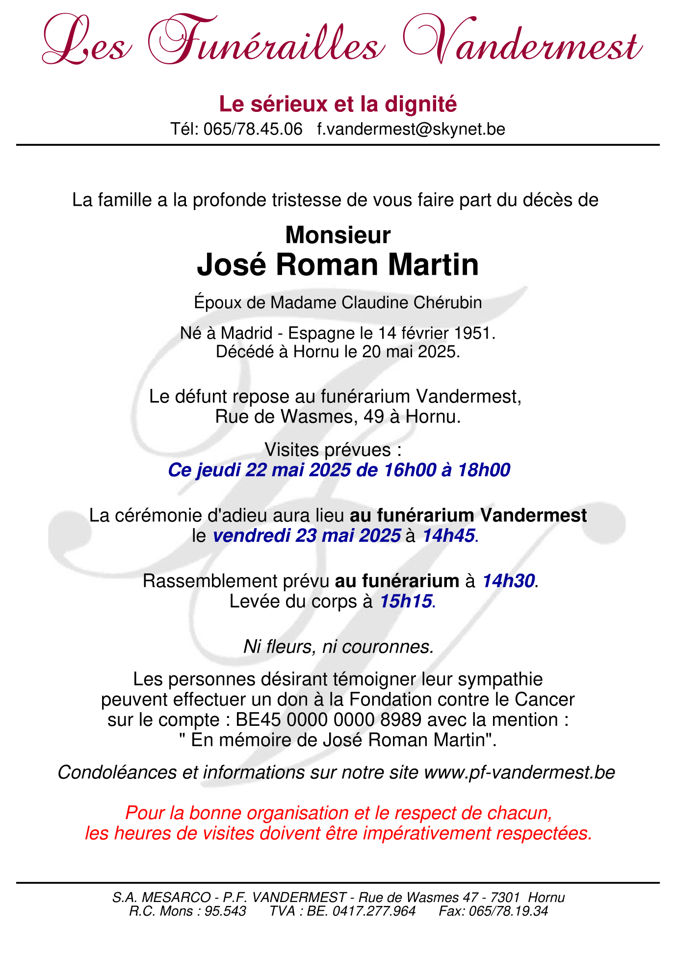 Image Annonce nécrologique